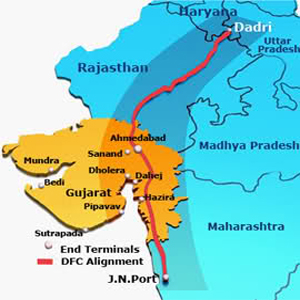 Dholera Smart city map