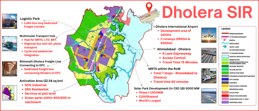 Dholera sir map