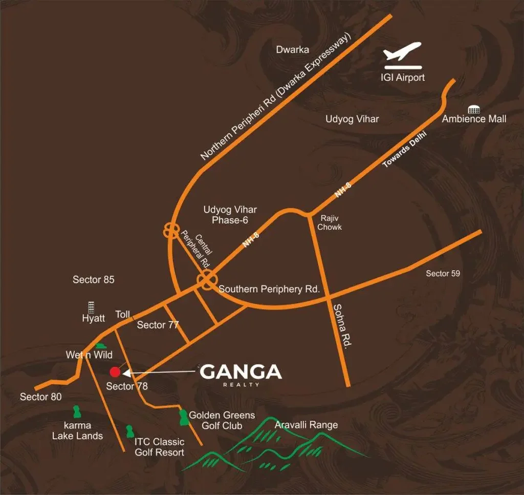 GANGA VALLEY NXT 78 MAP
