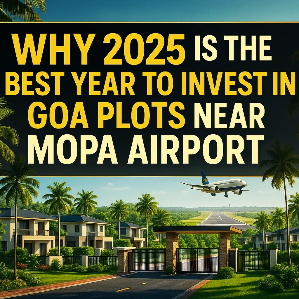 Why 2025 is the Best Year to Invest in Goa Plots near Mopa Airport