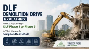 DLF Demolition Drive