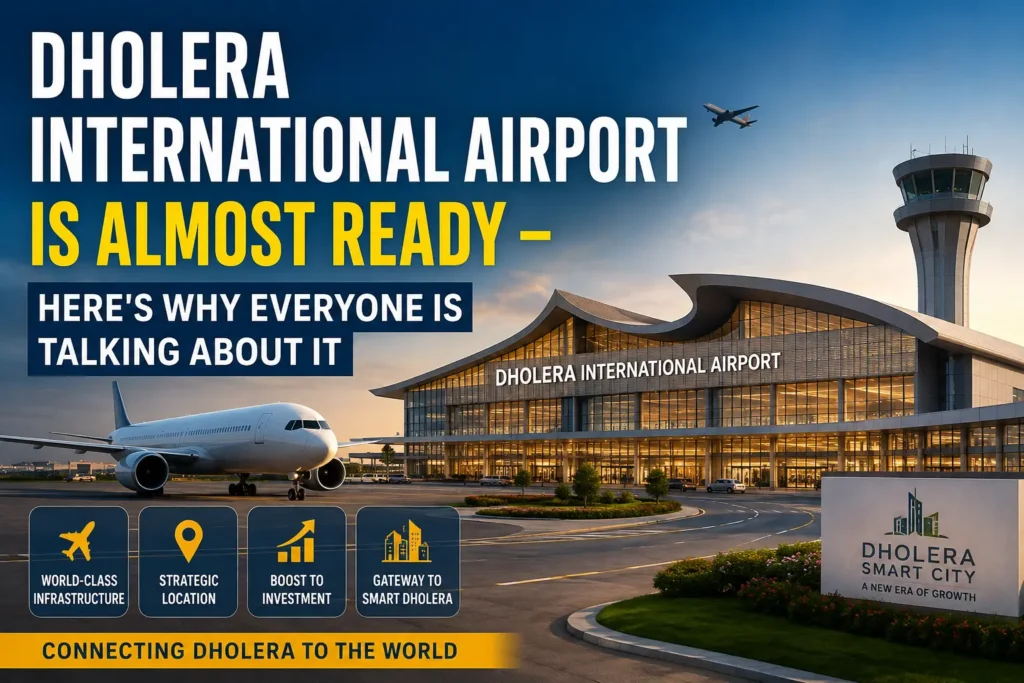 Dholera International Airport: 80% Work Complete in 2026